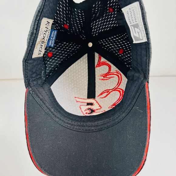 Wrench S Logo 2010 Flames Mens Snap-On Tools Cap Black Red Mesh 90th Year OS - Picture 9 of 12